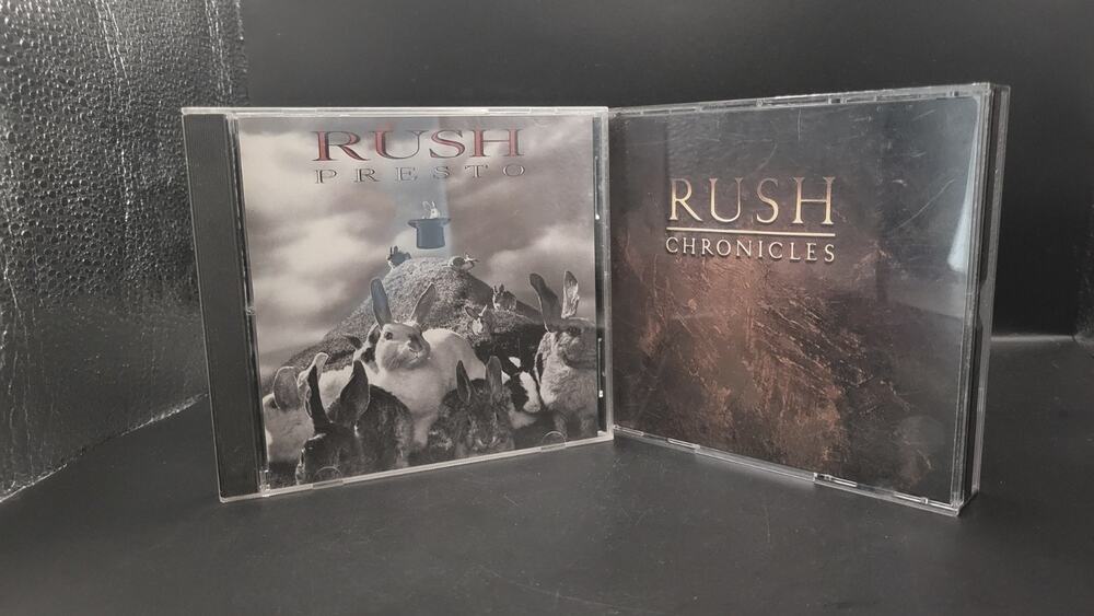 Rush CD Lot Presto & Chronicles Classic Rock Prog Rock Tested Working